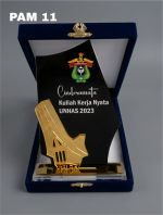 Plakat Akrilik Gold Mirror UNHAS