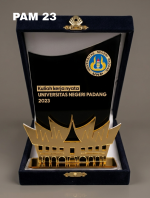 Plakat Akrilik Ikon Budaya Rumah Gadang