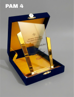  Plakat Akrilik Gold Mirror Modern